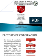 Factores de Coagulación (Exposición)