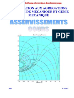 Cours Asservissements