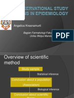 Observational Study Designs in Epidemiology NANA