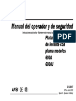 Manual de Operador JLG 600A