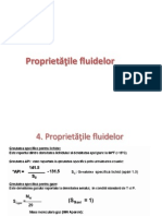 Proprietatiile Fluidelor