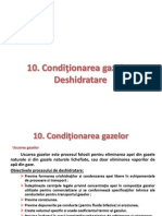 Conditionarea Gazelor Deshidratate