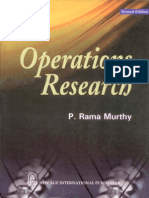 Operations Research- By P. Rama Murthy - 2nd Ed - [VelVsher]