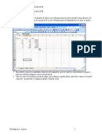 Manual para Regresion Lineal en Excel