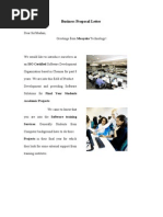 Download Business Proposal Letter by Sara Gibson SN23705894 doc pdf