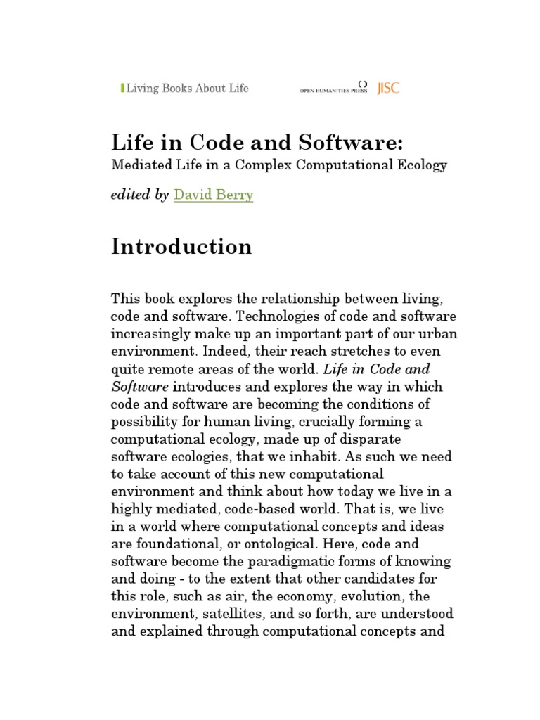 Understanding Code's Impact on Life | PDF | Technology & Engineering