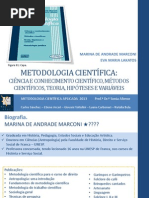 Conhecimento e Ciências