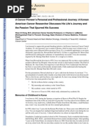 Download Article about the career path of Dr Waun Ki Hong by BrandonHyunseokKim SN237061115 doc pdf