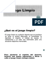 Juego Limpio