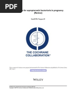 Antibiotics for Asymptomatic Bacteriuria in Pregnancy (Review)