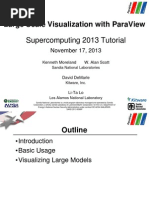 ParaView Tutorial Slides