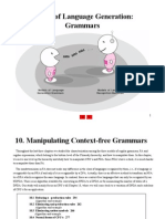 Chapter 10. Manipulating Context-free Grammars