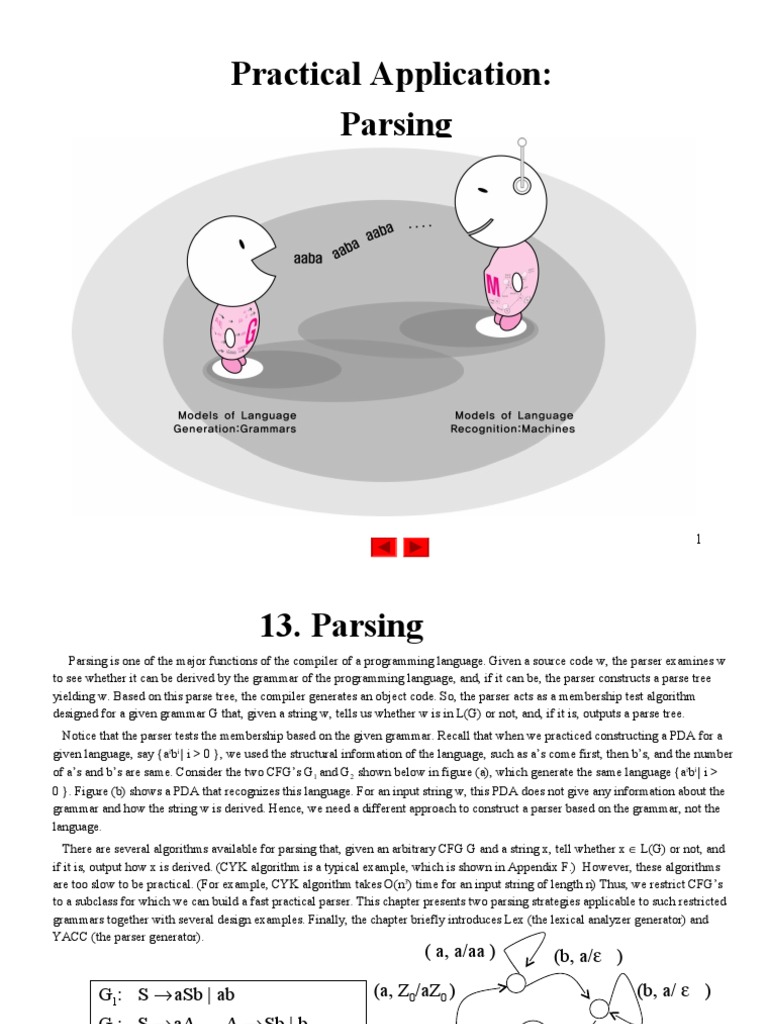 Chapter 13.1. LL Parsing | PDF | Parsing | Computer Science