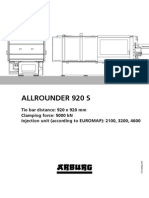 Arburg Allrounder 920s TD 528995 en GB