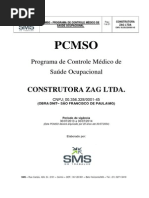 (327880777) Pcmso Construtora Zag - Oliveira 2013