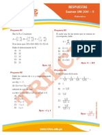Respuestas Uni2014II Matematica