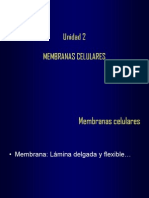 Membranas Celulares