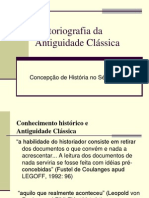 01-08-2011 - Historiografia Da Antiguidade Clássica