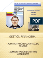 Gestion Financiera Adm Del Ctrabajo y Act Corrientes