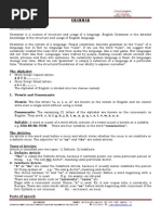 Essential English Grammar Guide | PDF | Verb | Semantics