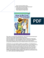 Readers Theatre Class Script How To Be Cool in Third Grade