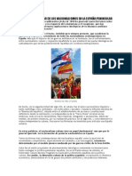 Cuba y El Despertar de Los Nacionalismos en La España Peninsular