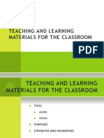 Topic 1-Teaching and Learning Materials For The Classroom