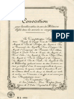 Convention de Genève Du 22 Août 1864 Pour L'amélioration Du Sort Des Militaires Blessés Dans Les Armées en Campagne