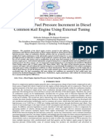 Influence of Fuel Pressure 