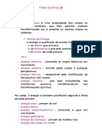 Energia e Processos de Separação - FQ 8ºANO