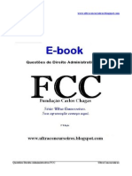 E-book Direito Administrativo FCC