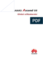 Ascend G6 Manual de Utilizare in Limba Romana