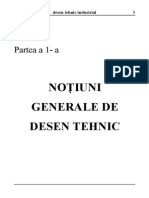 Desen Tehnic Industrial + Geometrie Descriptiva