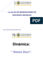 Tecnicas de Moderacion de Procesos Grupales