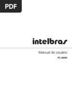 Manual Intelbras - ITC 4000i