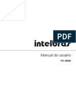 Manual Intelbras - ITC 4000i