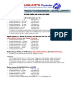 Daftar Harga Blank PVC Idcard