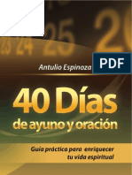 40 Dias de Ayuno y Oracion