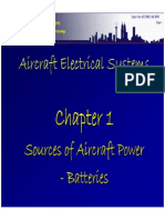 Aircraft Electrical System Chapter 1 - Batteries