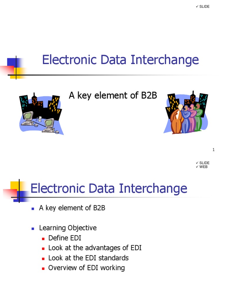 Edi Intercambio de datos electrónicos
