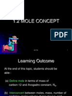 Mole Concept and Stoichiometry Calculations