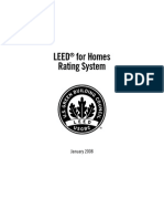 LEED For Homes Rating System