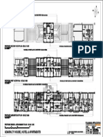 Admiralty House, Hotel & Apartments: Proposed Second Floor Plan - Scale 1:200