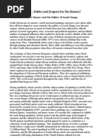 Download South African Art Article by strategy SN2371238 doc pdf