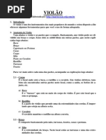 apostila de violao