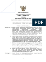 Download Peraturan Daerah Kabupaten Bandung Barat Nomor 2 Tahun 2012 tentang Rencana Tata Ruang WIlayah Kabupaten Bandung Barat Tahun 2009 - 2029 by PUSTAKA Virtual Tata Ruang dan Pertanahan Pusvir TRP SN237126455 doc pdf