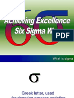 Six Sigma Basics