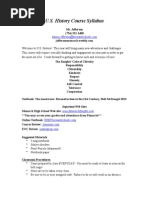 us history syllabus
