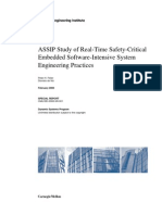Download ASSIP Study of Real-Time Safety-Critical Embedded Software-Intensive System Engineering Practices by Software Engineering Institute Publications SN2371300 doc pdf