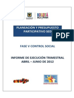 Informe Control Social II Trimestre